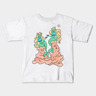 Gilly Mermaid Tea Party Kids T-Shirt